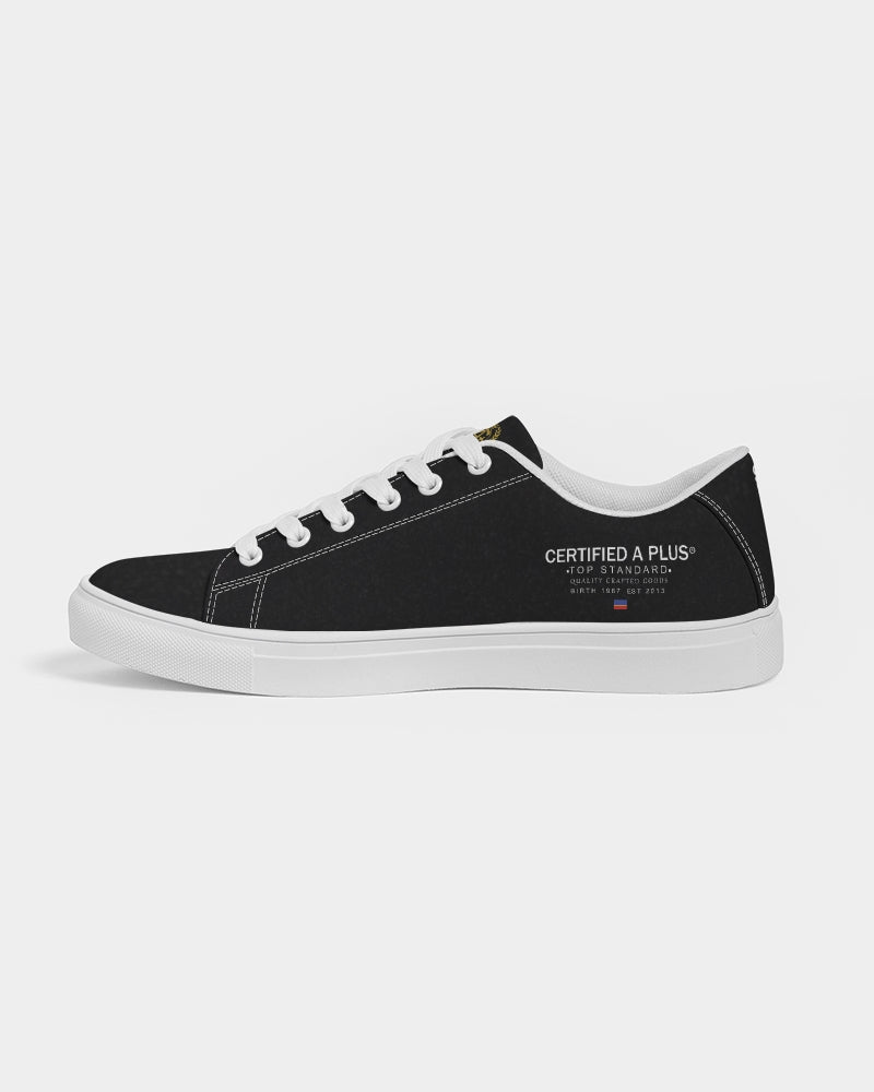 CERTIFIED AD BLACK Leather Sneaker