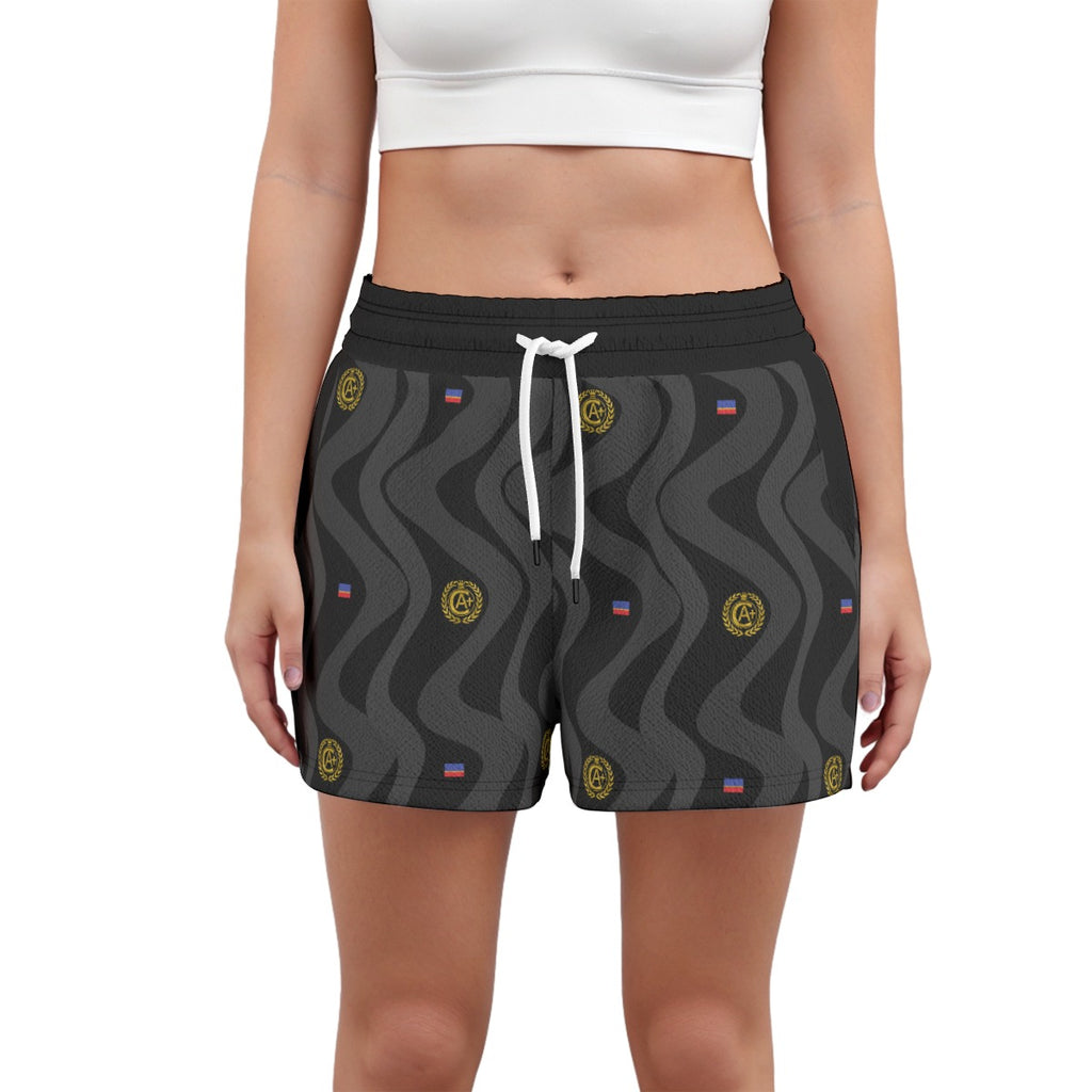 Certified The Wave Blk Women's Shorts