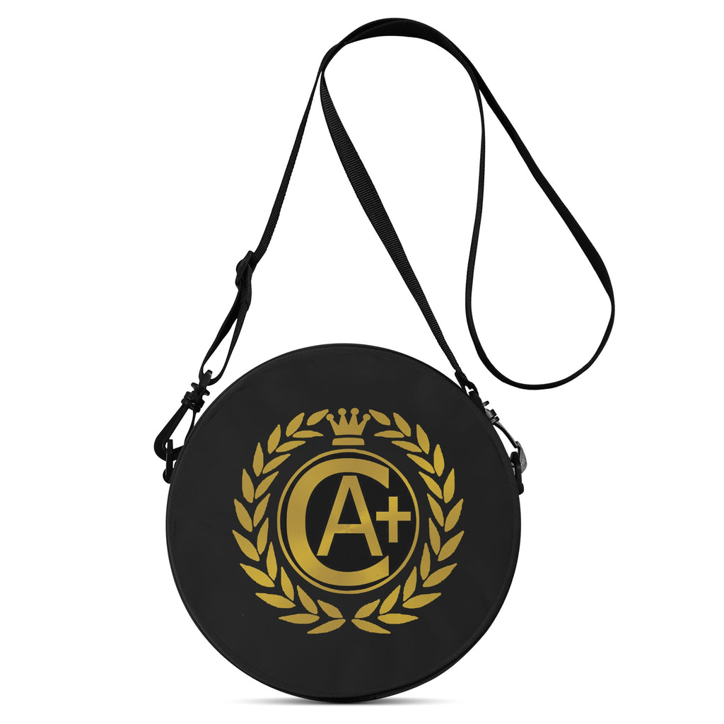 Certified Large Logo Round Satchel Bags