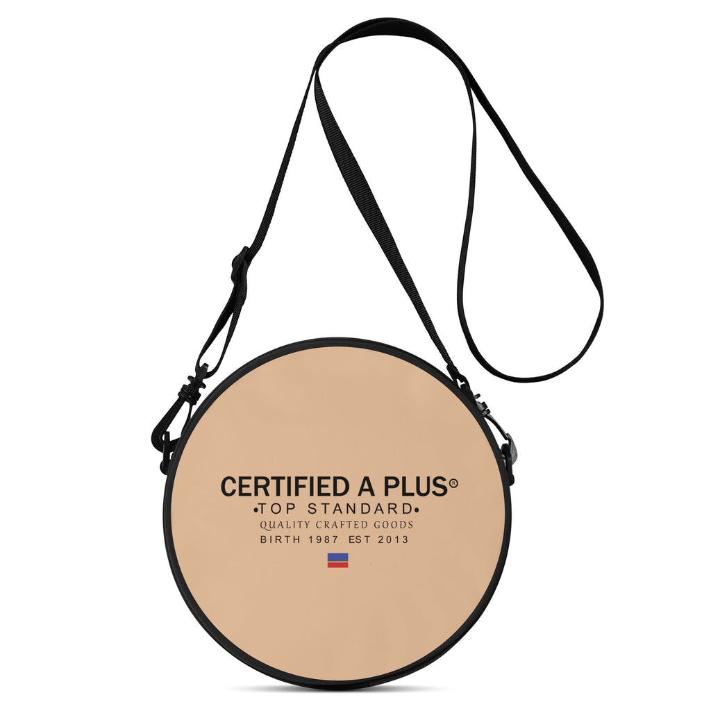 Certified Plain Jane Nude Round Satchel Bags