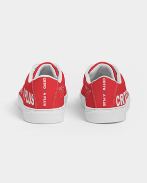 CERTIFIED AD RED Leather Sneaker