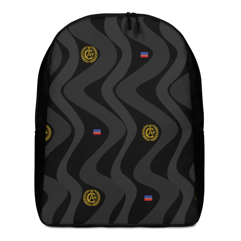 Certified Charcoal Wave  Backpack