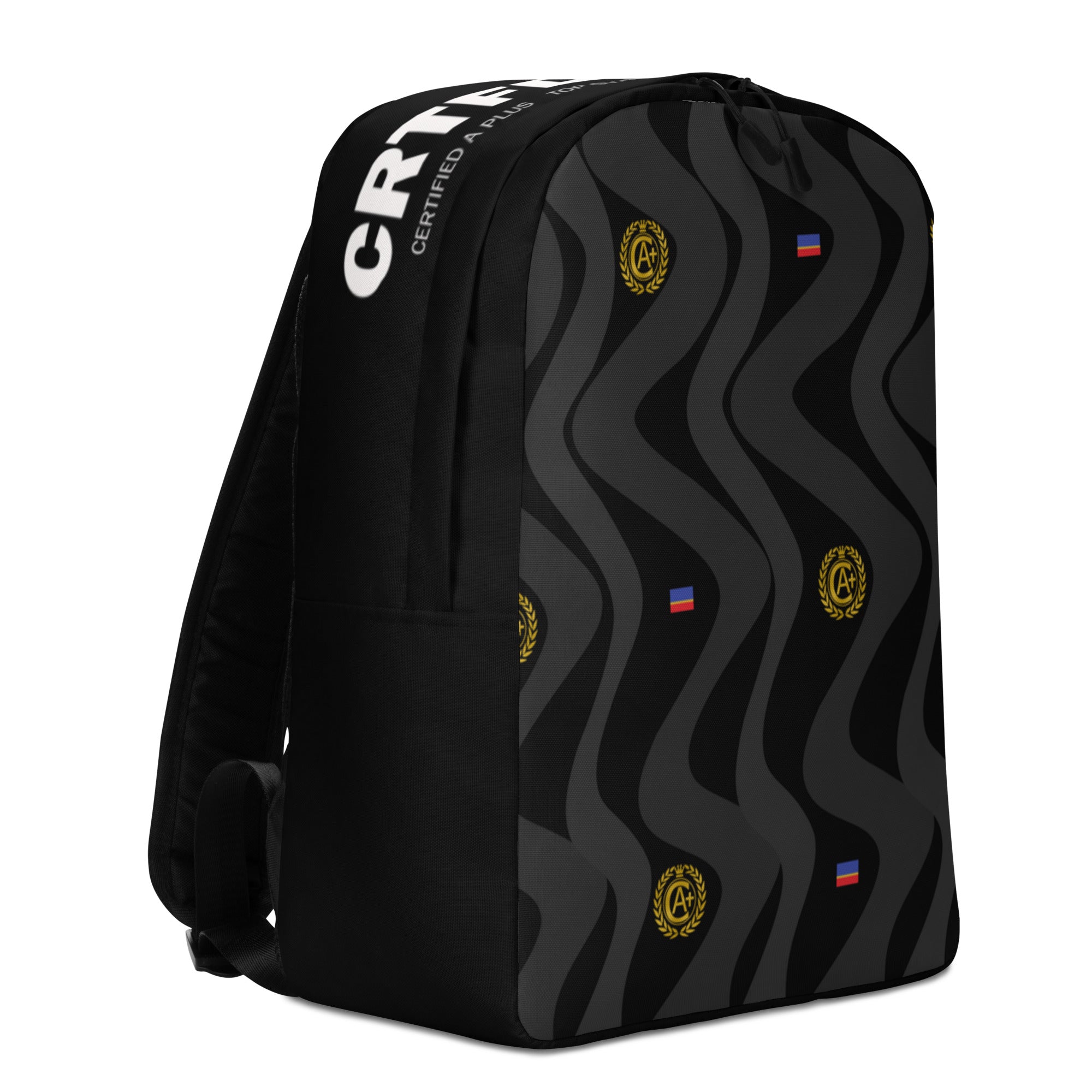 Certified Charcoal Wave  Backpack