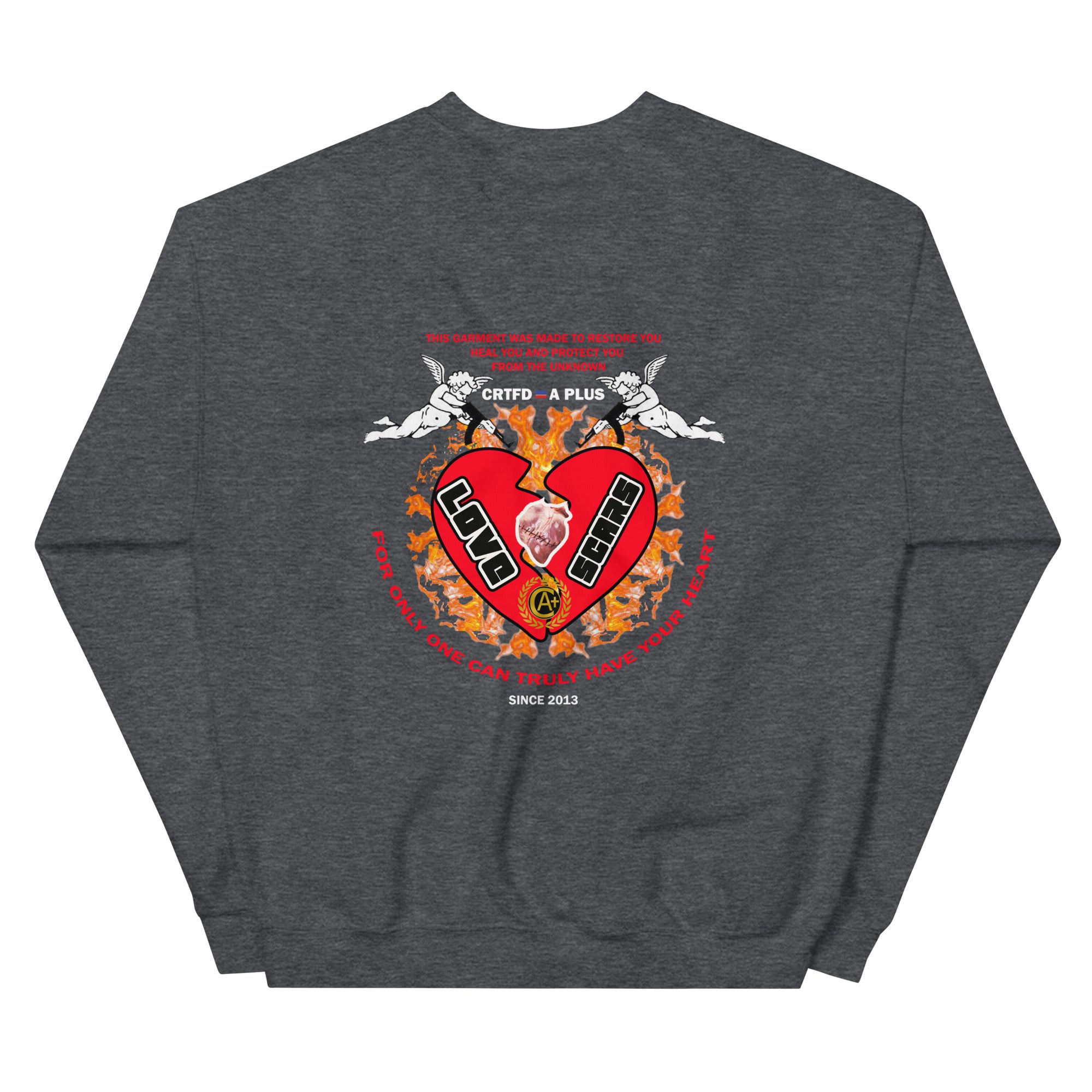 Certified Love Scars Unisex Sweatshirt