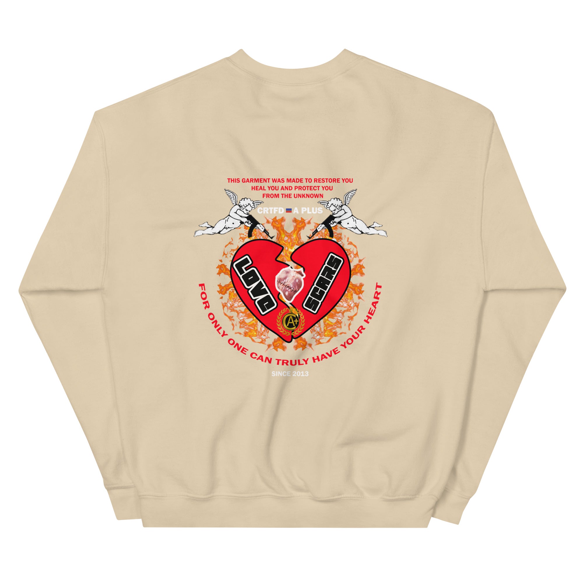 Certified Love Scars Unisex Sweatshirt