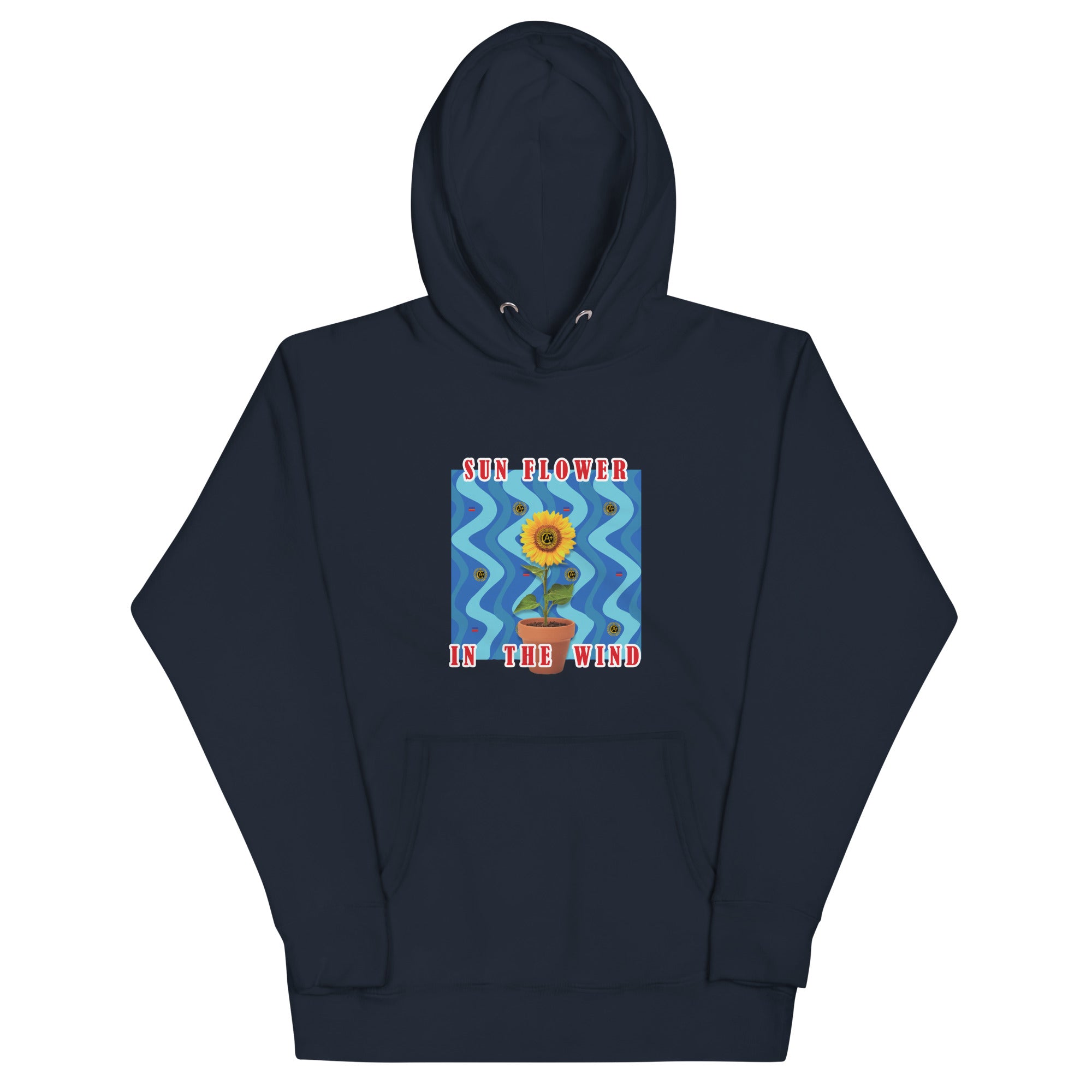 Certified Sunflower In The Wind Unisex Hoodie