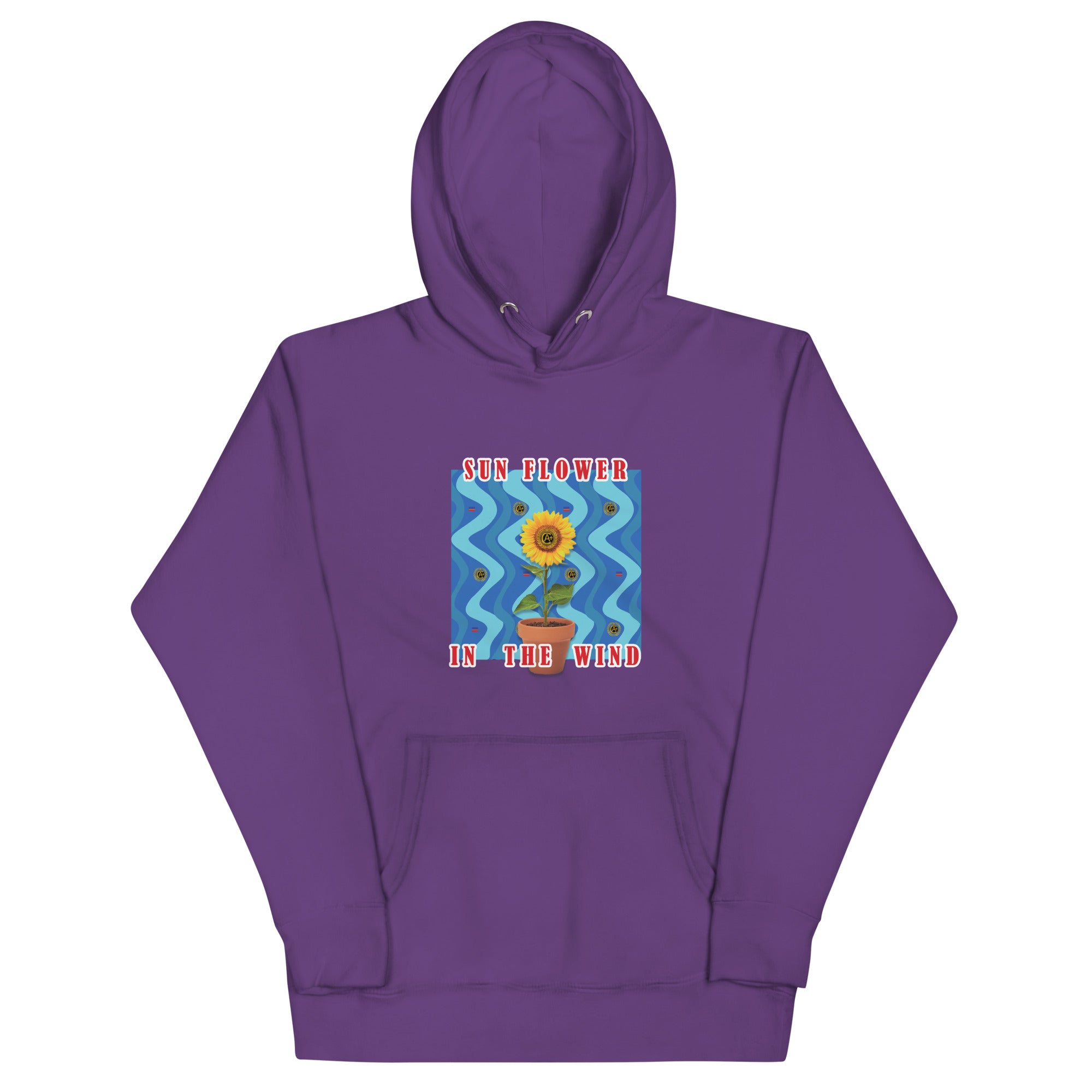 Certified Sunflower In The Wind Unisex Hoodie