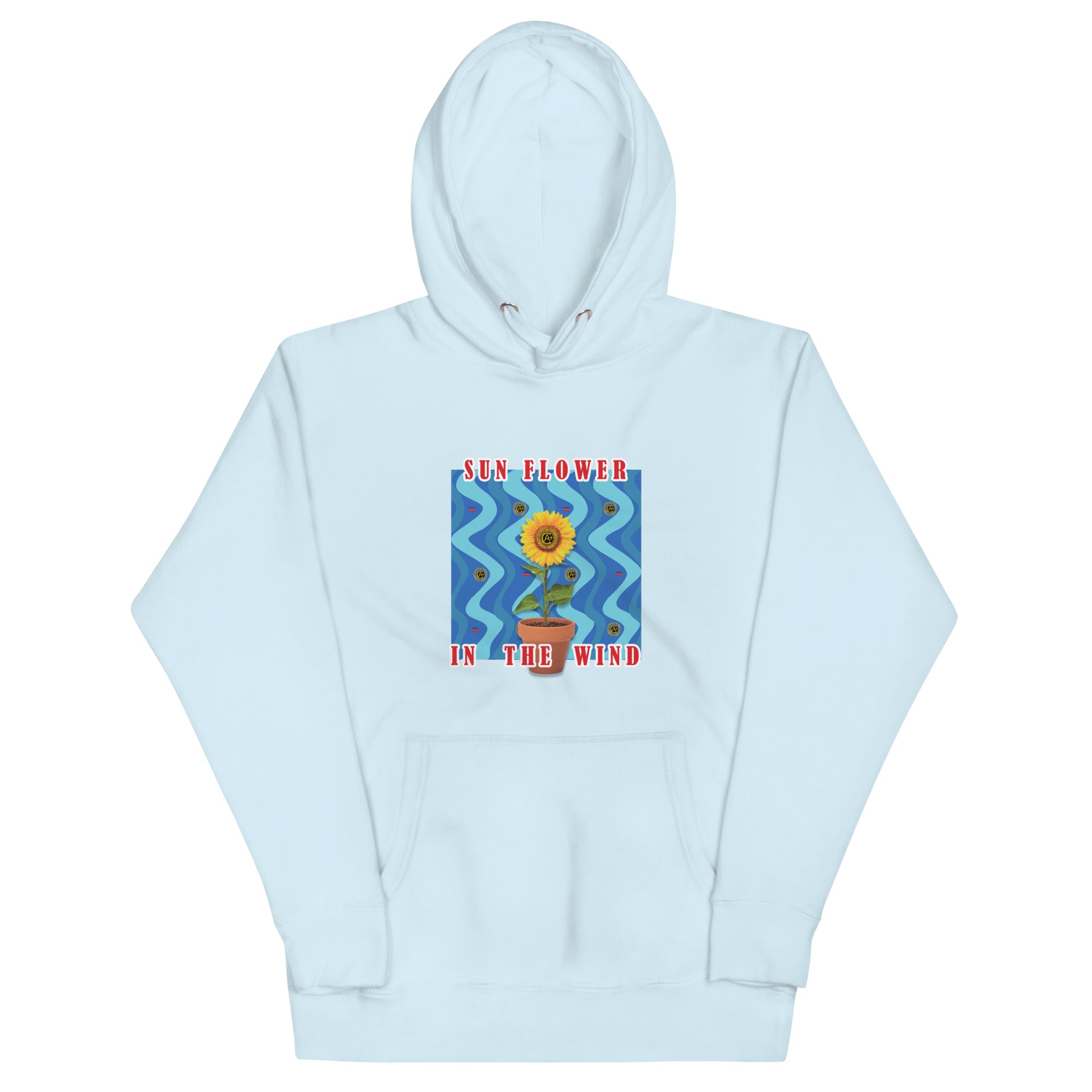 Certified Sunflower In The Wind Unisex Hoodie