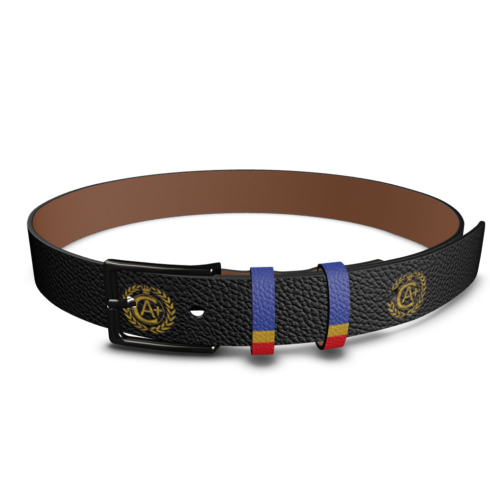 CERTIFIED BLACK LOGO BELT