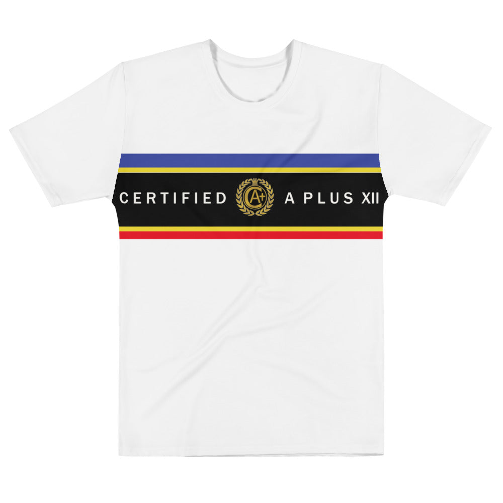 Certified Flag Black Strip Men's t-shirt