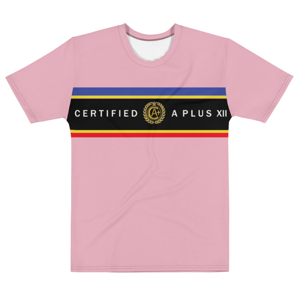 Certified Flag Strip Pink Men's t-shirt