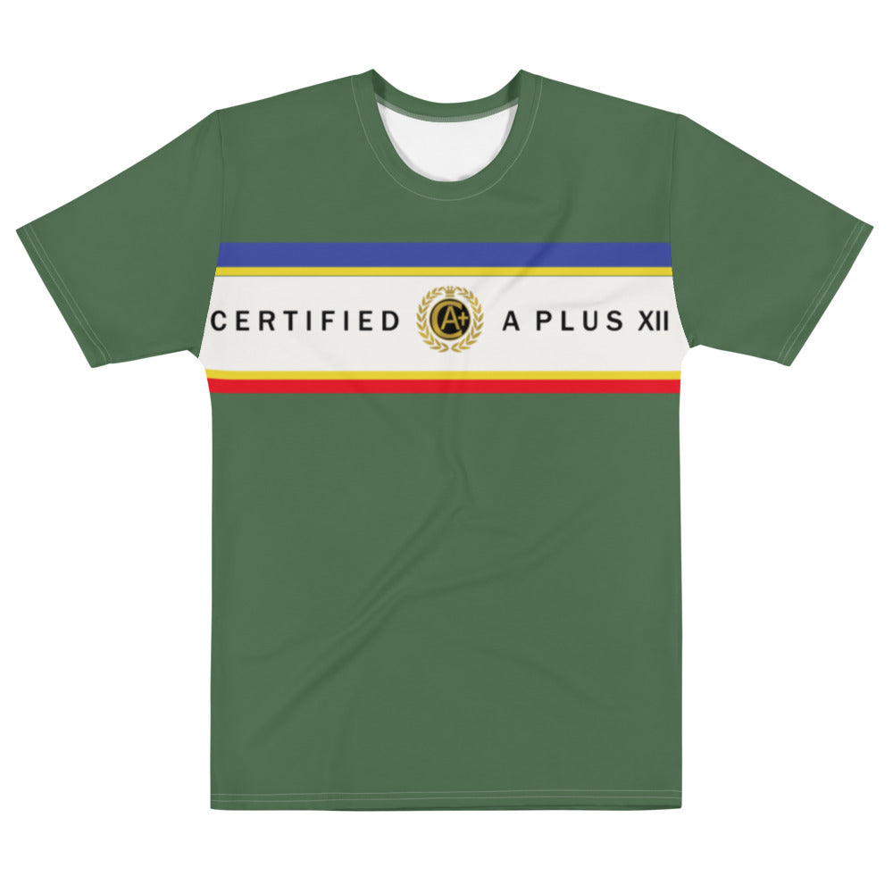 Certified Flag Strip Olive Men's t-shirt