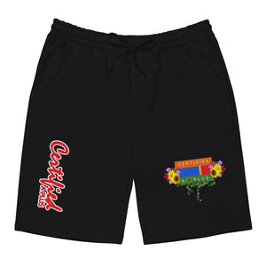 Certified Tropical Paradise Men's fleece shorts