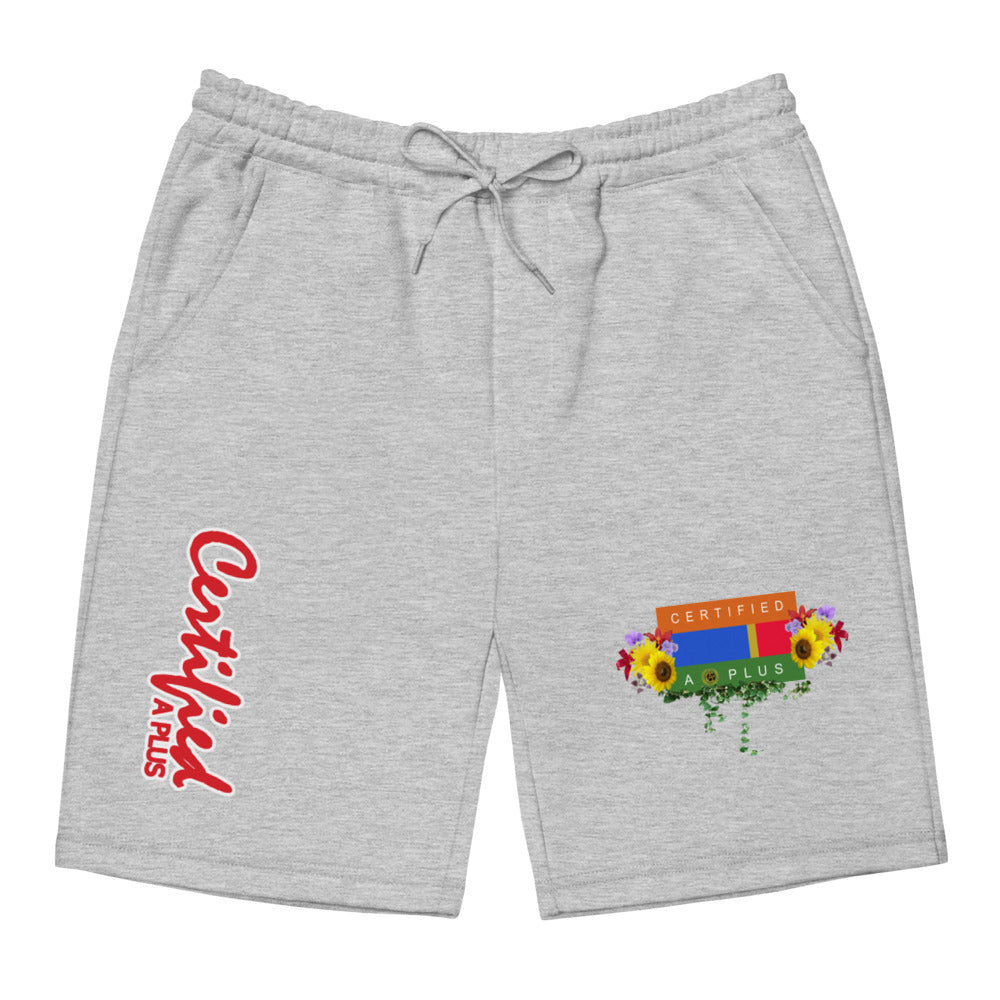 Certified Tropical Paradise Men's fleece shorts