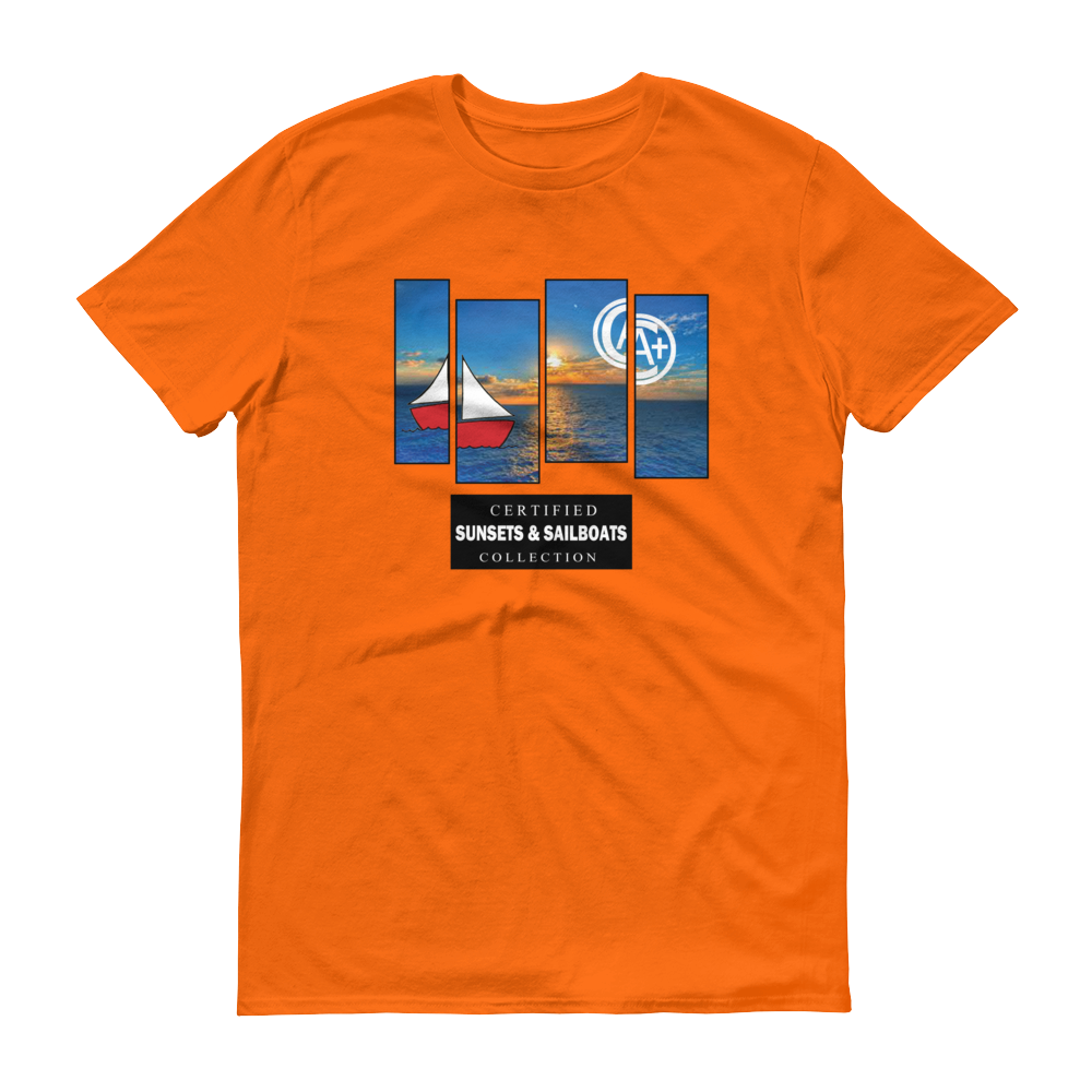 Sunsets & Sailboats Blue sea T-Shirt