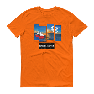 Sunsets & Sailboats Blue sea T-Shirt