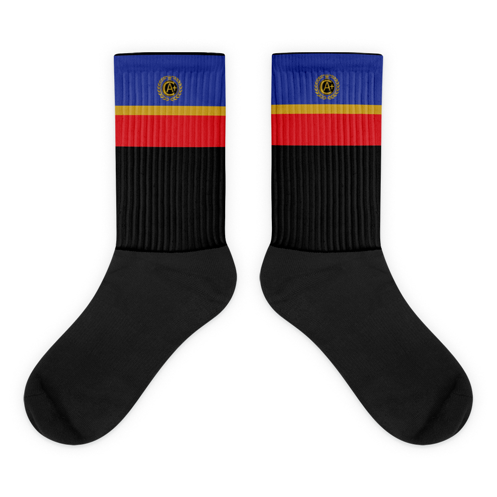 Homeland flag Socks (Black)