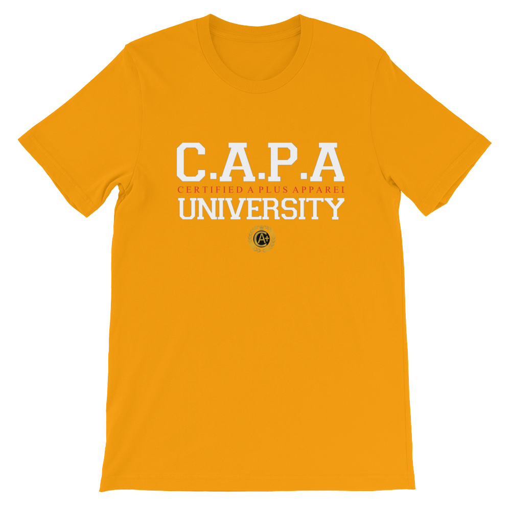 C.A.P.A (CERTIFIED A PLUS APPAREL) COLLEGE  T-Shirt