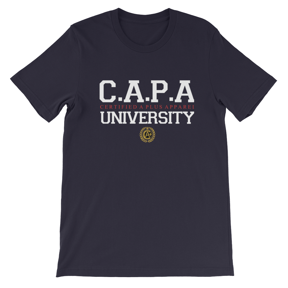 C.A.P.A (CERTIFIED A PLUS APPAREL) COLLEGE  T-Shirt