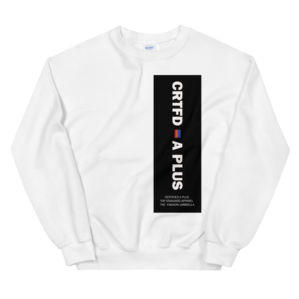 Certified Blk Strip Unisex Sweatshirt