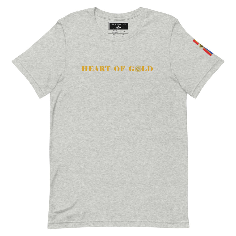 Certified Heart Of Gold  unisex t-shirt