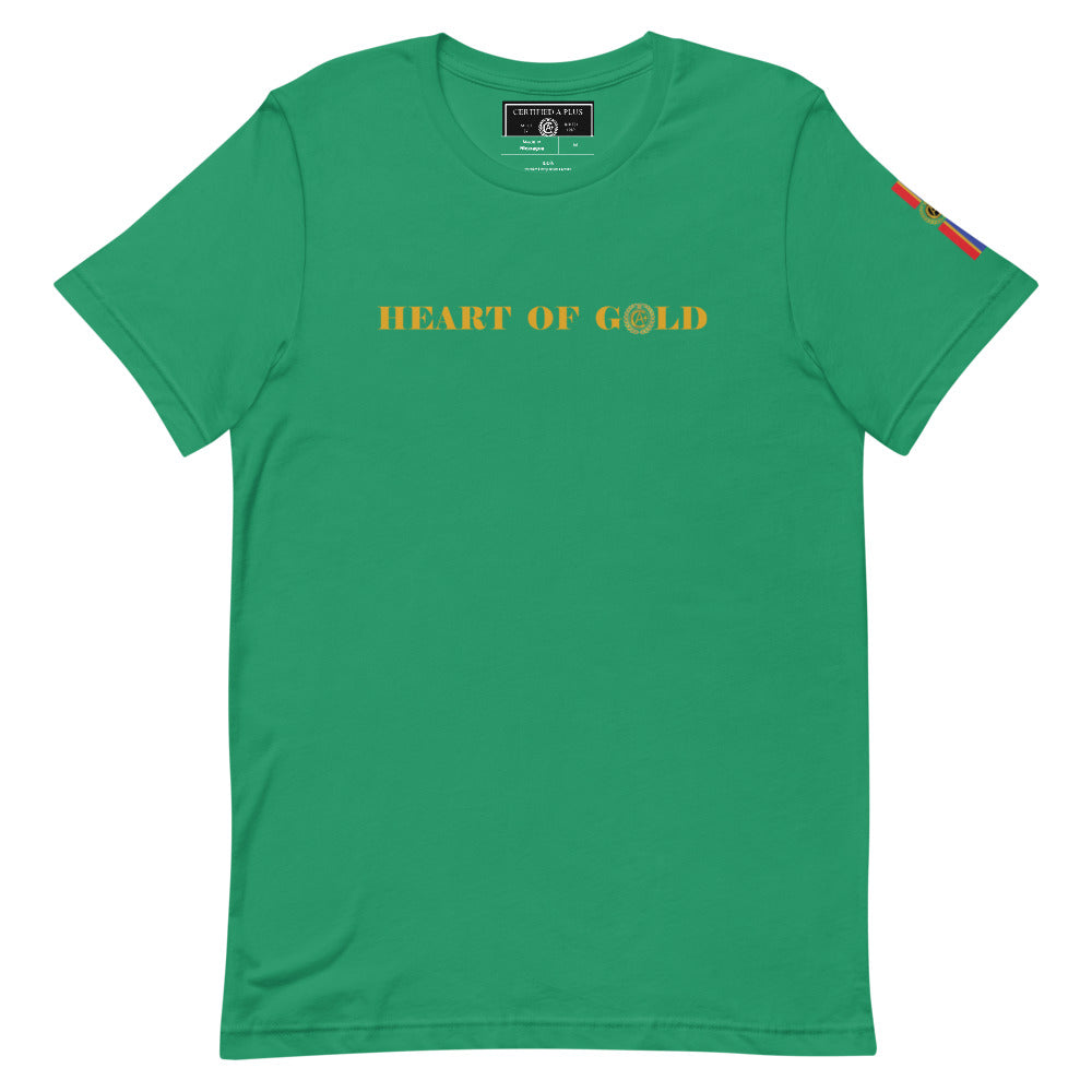 Certified Heart Of Gold  unisex t-shirt