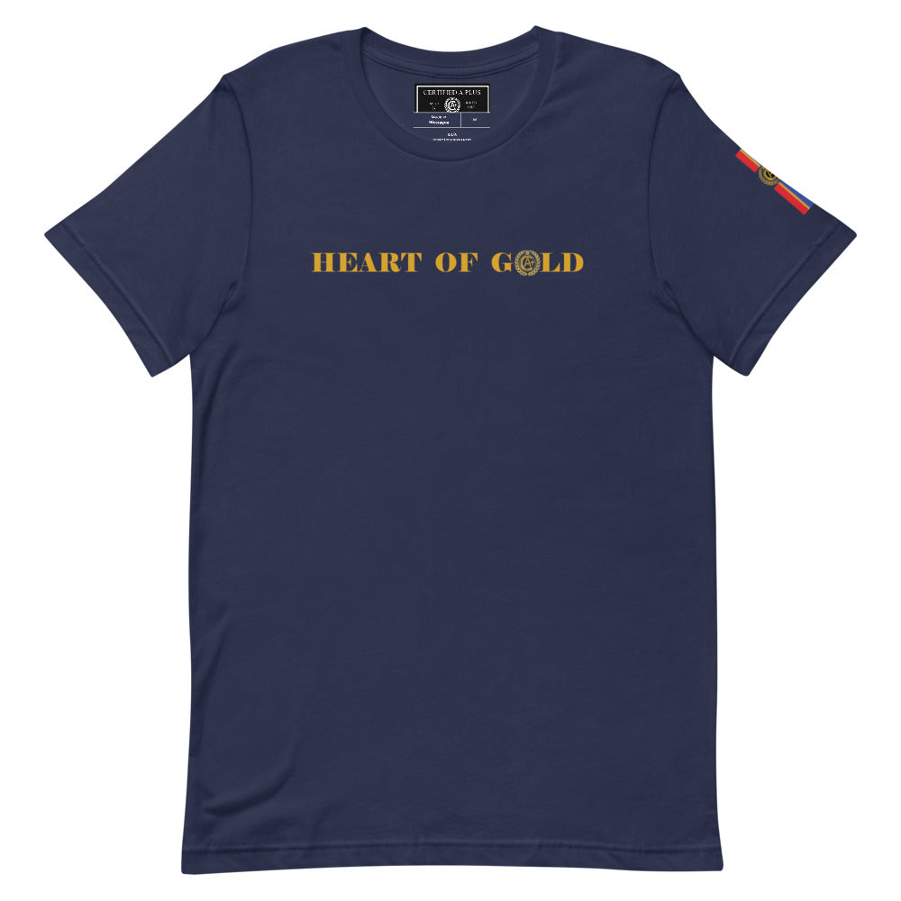 Certified Heart Of Gold  unisex t-shirt