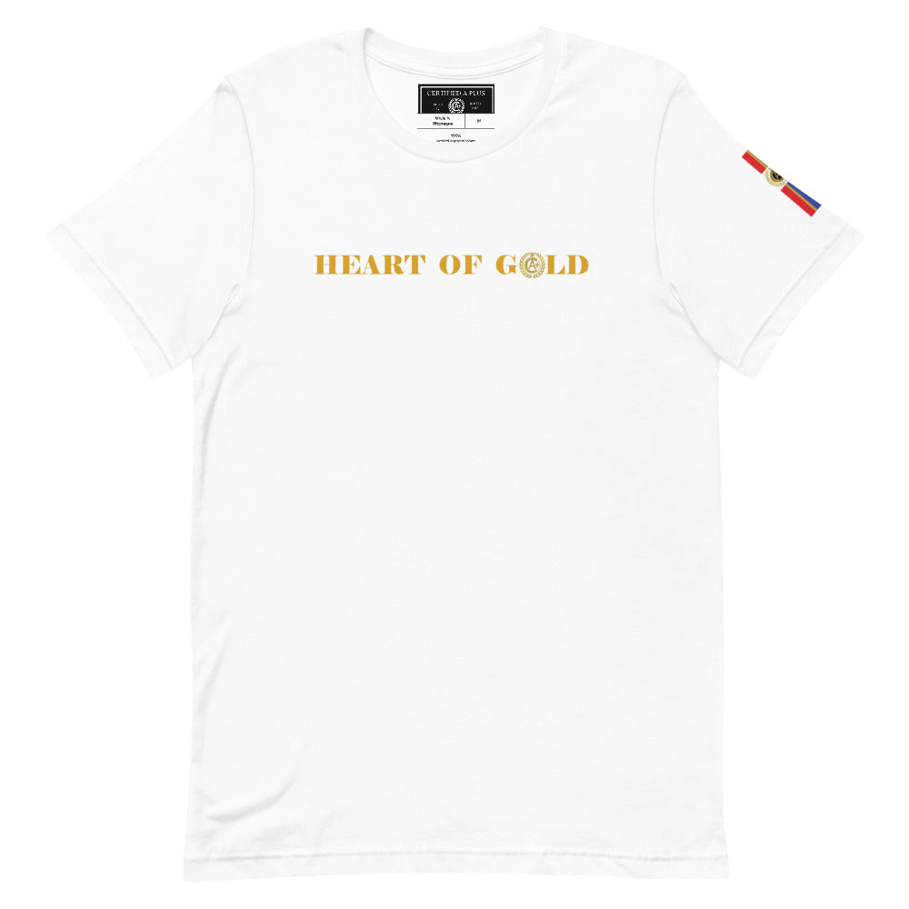 Certified Heart Of Gold  unisex t-shirt